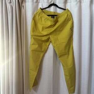 OVO Drake × October's Very Own Woven Pant in Yellow• Size XL